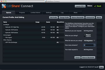 EditShare Releases Shared Storage Version 7 21