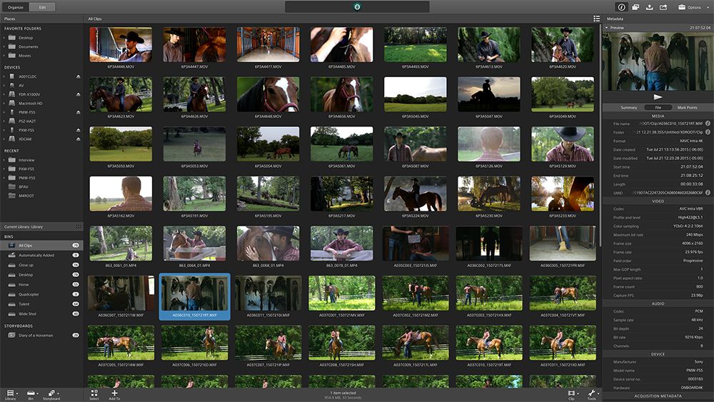 Defining and customizing your production-to-post workflow with Catalyst Prepare and Catalyst Edit 5
