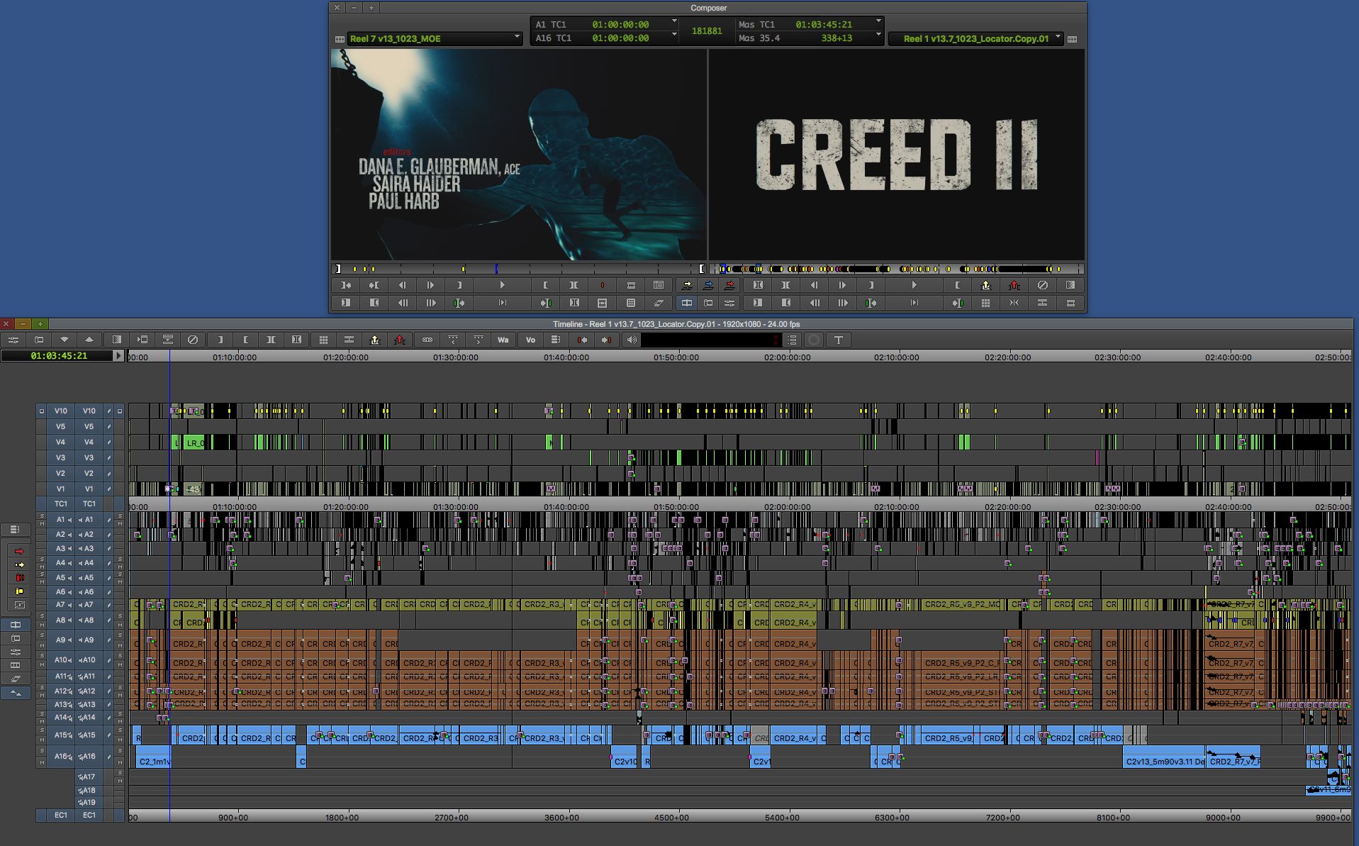 ART OF THE CUT with the editing team of "Creed II" 1
