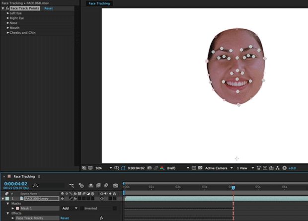 Putting Detailed Face Tracking to Work in AE CC 2015 5