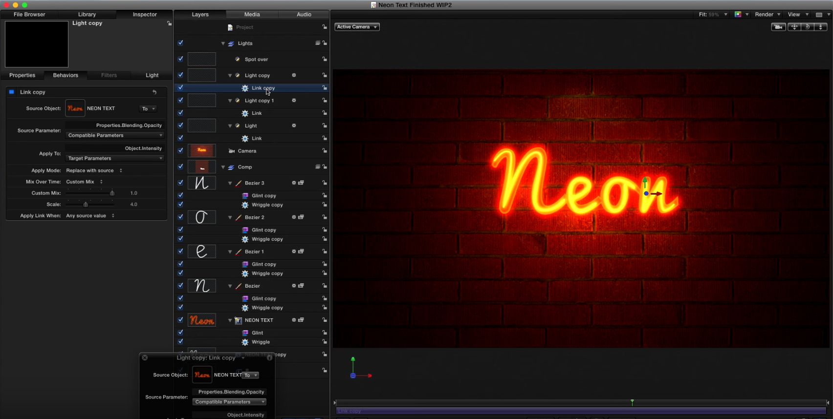 Creating Neon Lights in Motion 9