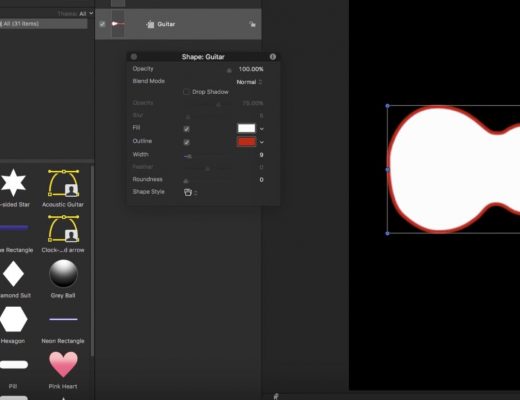 Creating Custom Shape Icons in Motion 4
