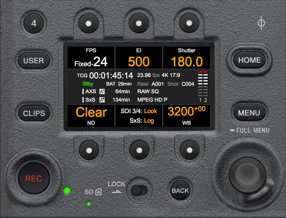 The Sony 6K VENICE Menu Simulator Online Now 1