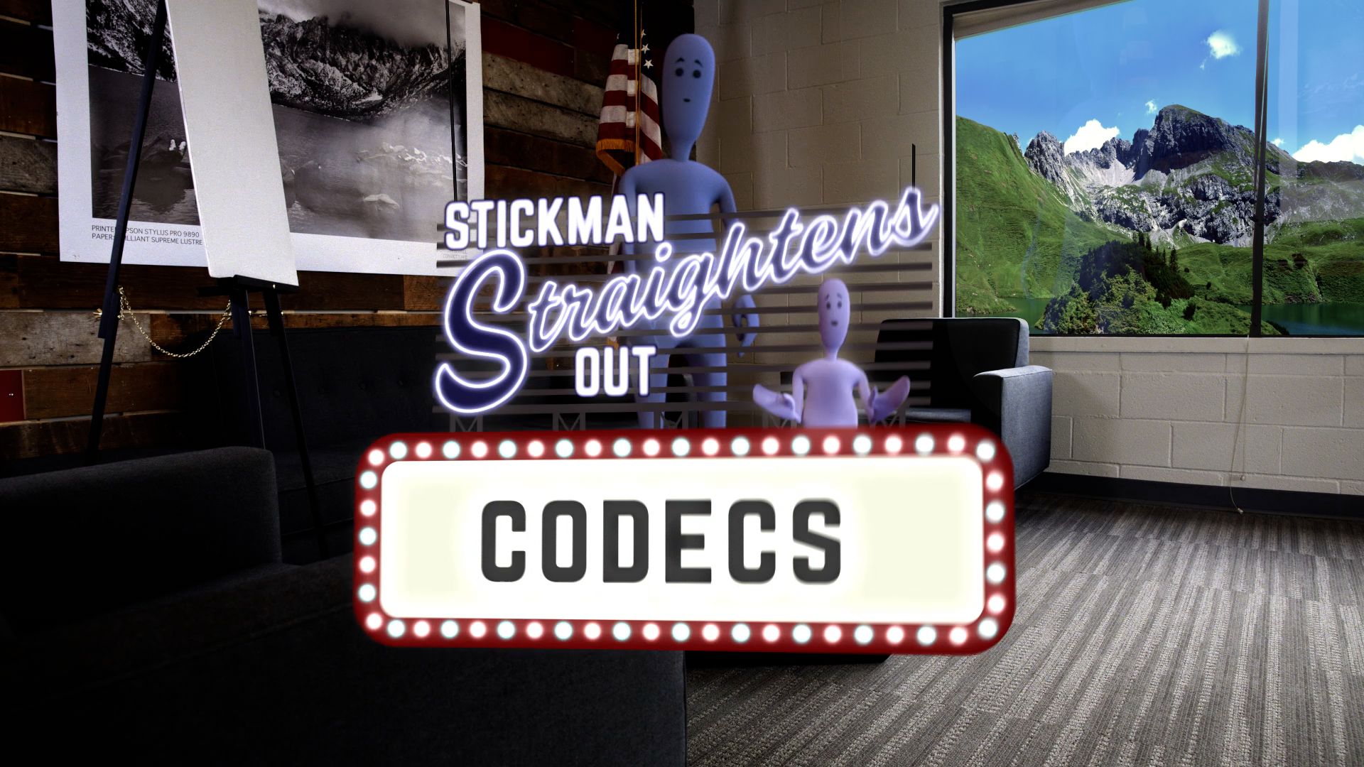 New series: Stickman Straightens Out 1