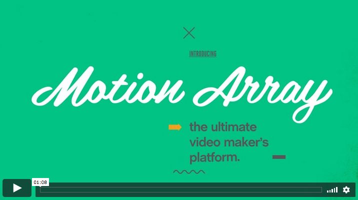 Motion Array Coming In HOT With New Video Review And Portfolio Services 1