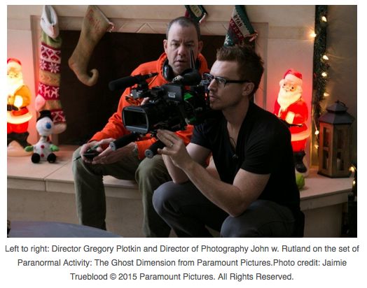 Sony cameras help create the supernatural look in “Paranormal Activity: The Ghost Dimension” 1