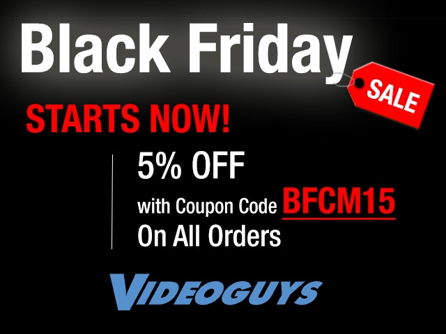 Videoguys Round Up of Black Friday Specials #BlackFriday 9