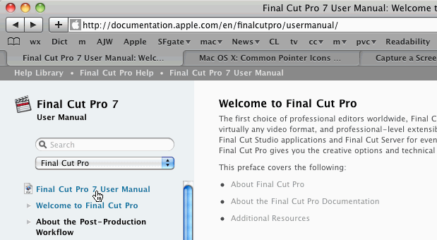 Final cut studio (2009) apple support.