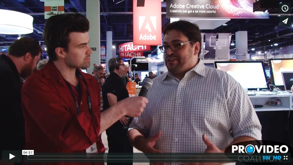 PVC at NAB 2015 - Interview with Robbie Carman 3