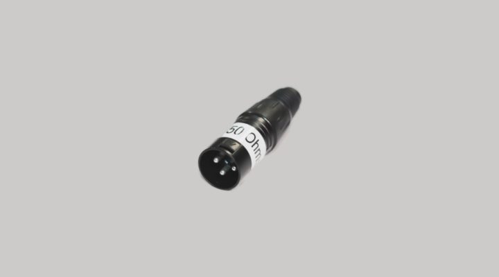 Review: 150 ohm XLR dummy plug to test audio preamp noise or cleanliness 1