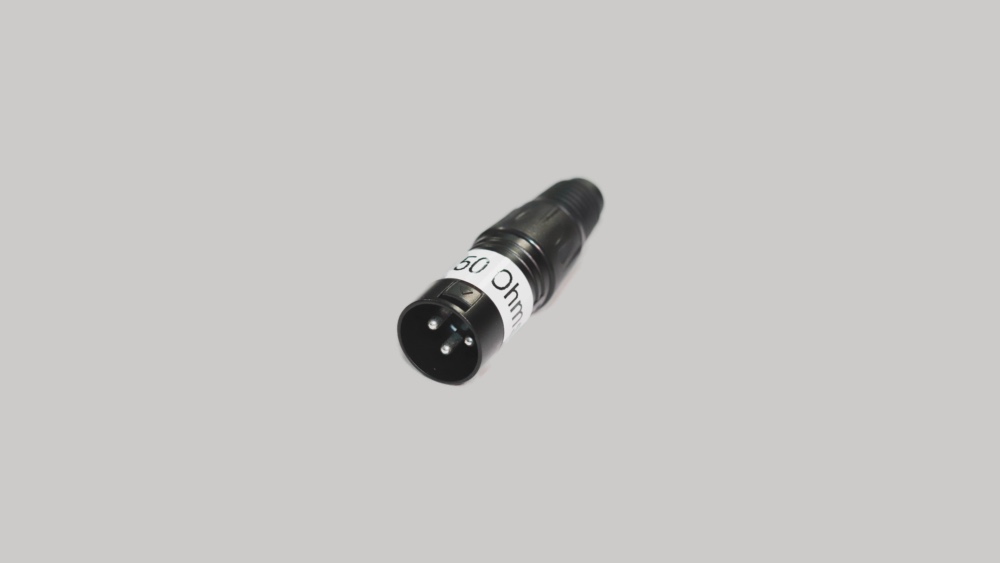 Review: 150 ohm XLR dummy plug to test audio preamp noise or cleanliness 3