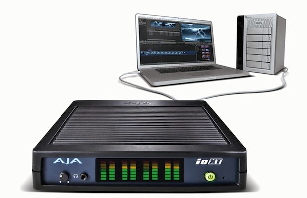 AJA announces Io XT interface with Thunderbolt at IBC in Amsterdam 1