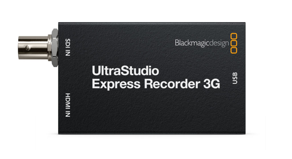 Blackmagic Design Announces New UltraStudio Express 3G 11 Blackmagic UltraStudio Express Recorder 3G