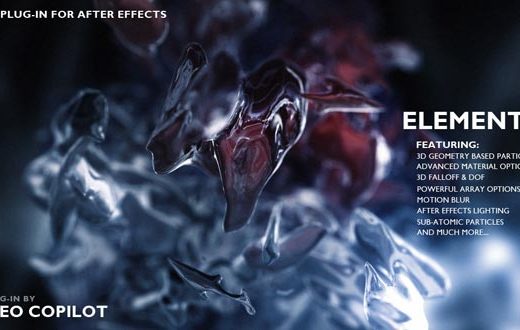Element: 3D particle plug-in announced 2