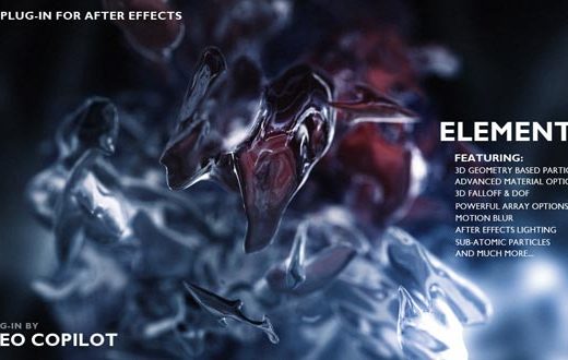 Element: 3D particle plug-in announced 3