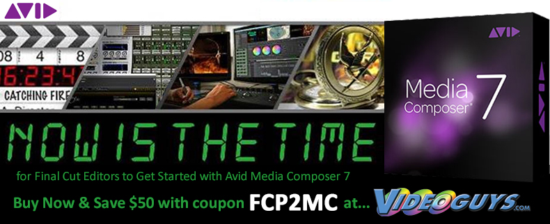 Videoguys' Recommends that Now is the time for Final Cut Editors to Get Started with Avid Media Comp 33