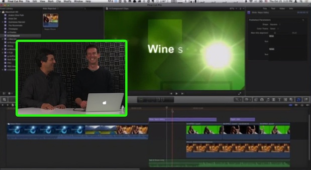 Improved Compound Clips in Final Cut Pro X 12