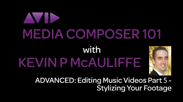 Media Composer 101 - Advanced - Editing Music Videos Part 5 4