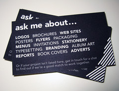 Why Your Personal Brand is All About Solving Customer Problems 5 New Business Cards for Rob Barrett Design