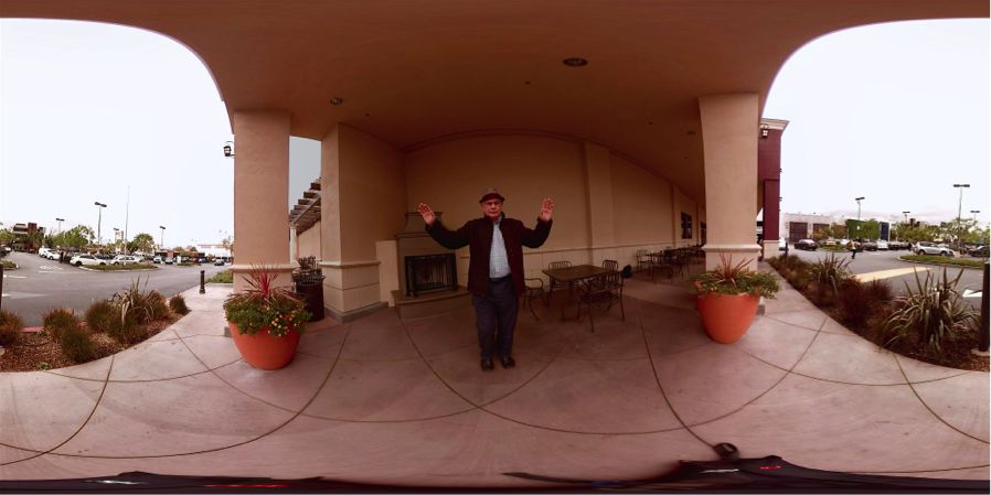 Don't shoot ... I'm only the 360º reporter reporting from NAB!