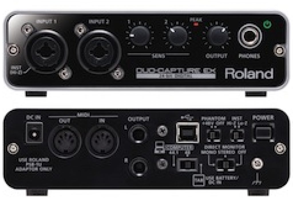 Roland DUO-CAPTURE EX US$199 field audio mixer for iPad 5