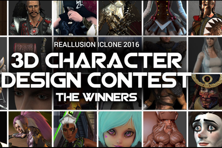 iClone Character Design Contest: the winners