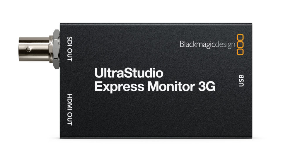 Blackmagic Design Announces New UltraStudio Express 3G 13 Blackmagic UltraStudio Express 3G