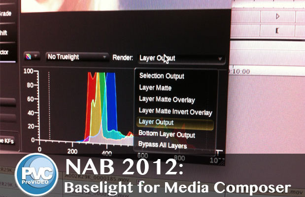 NAB 2012: Baselight for Avid Media Composer 1