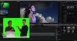 Keying a Shot in Final Cut Pro X 23