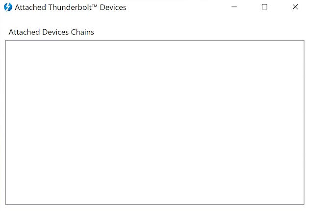 That is what has attached to the Thunderbolt 3 port thus far, nothing. I'll be looking for all things Thunderbolt 3 at NAB!