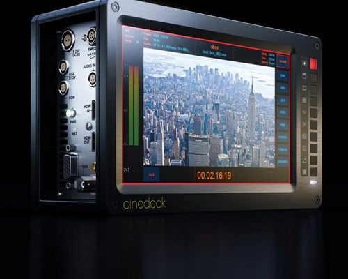 Cinedeck EXTREME:First Ultra Portable DDR, Monitoring Device to Support All Versions of Apple ProRes 1