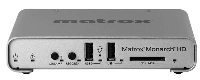Matrox Monarch HD nominated for prestigious 2013 Streaming Media Award 2