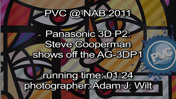 NAB 2011 Video - Panasonic's second-generation 3D Camcorder 3