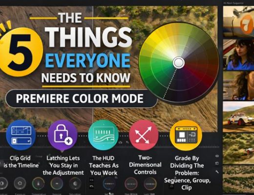 The Five Things Everyone Needs to Know Adobe Color Mode in Premiere (beta) 24