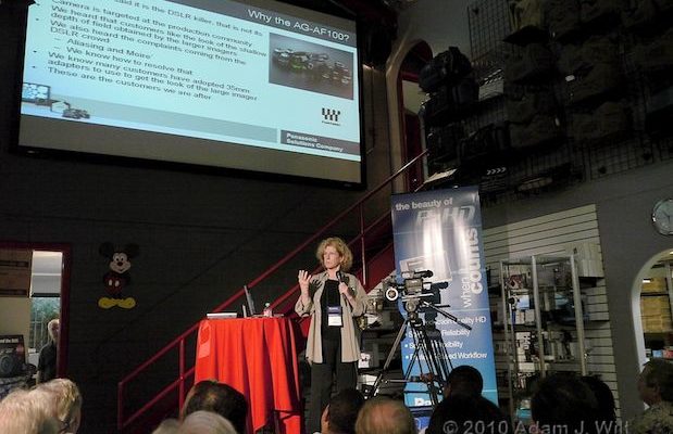 Quick Look: Panasonic AG-AF100 MFT Cine-Style Camcorder 1