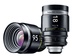 Introducing Schneider Kreuznach Cine-Xenar III Prime Lenses including 18mm/T2.2 1