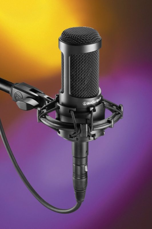 AUDIO-TECHNICA EXHIBITS AT2035 AND AT2050 LARGE-DIAPHRAGM SIDE-ADDRESS MICROPHONES 1