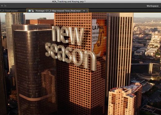 After Effects Apprentice Free Video: Converting a Comp to Ray Tracing 30