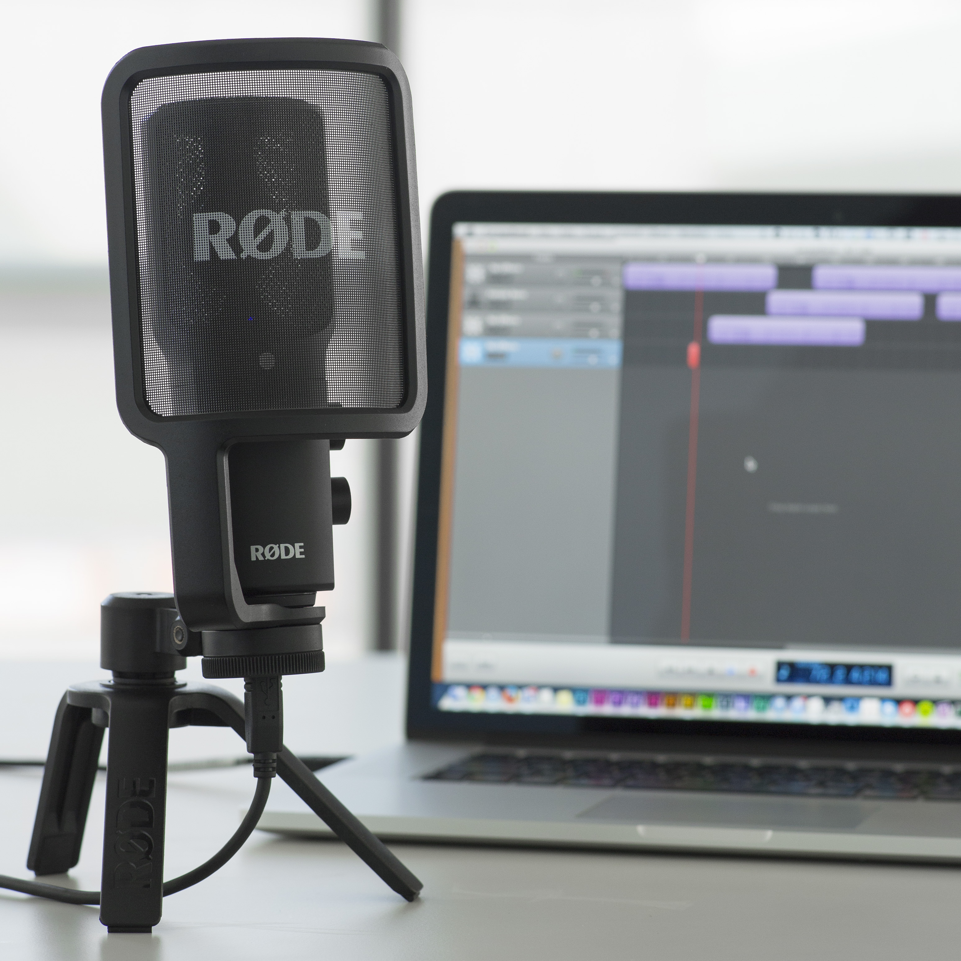 Enjoy Studio-quality recording on the go with the new RØDE NT-USB 24