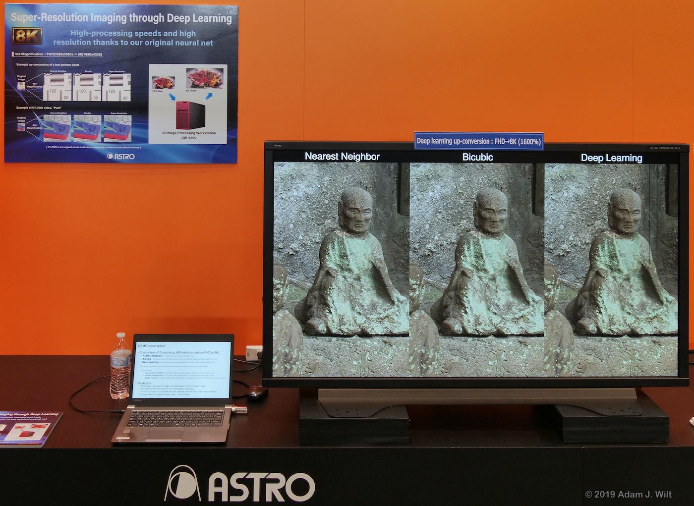 Upscaling HD to 8K at Astrodesign