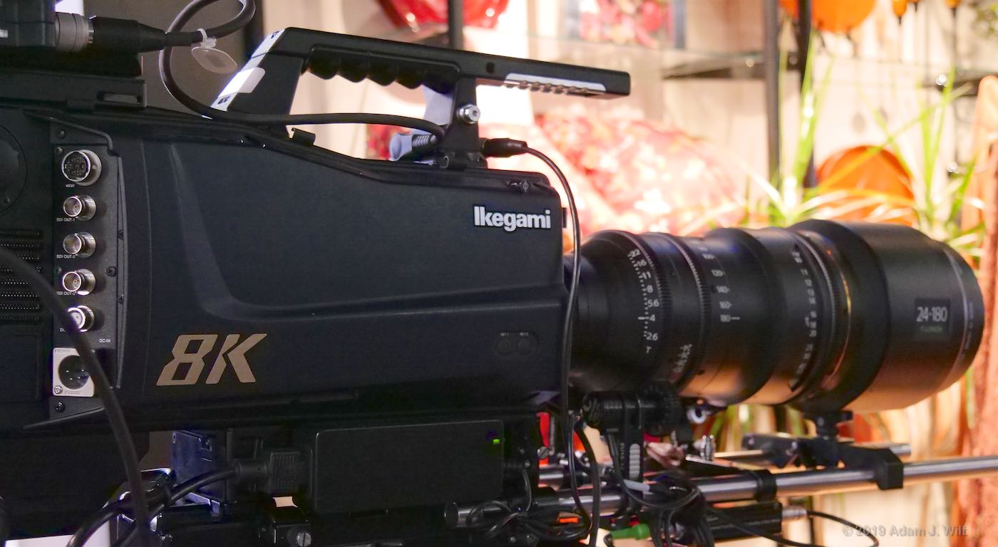 Ikegami 8K broadcast camera