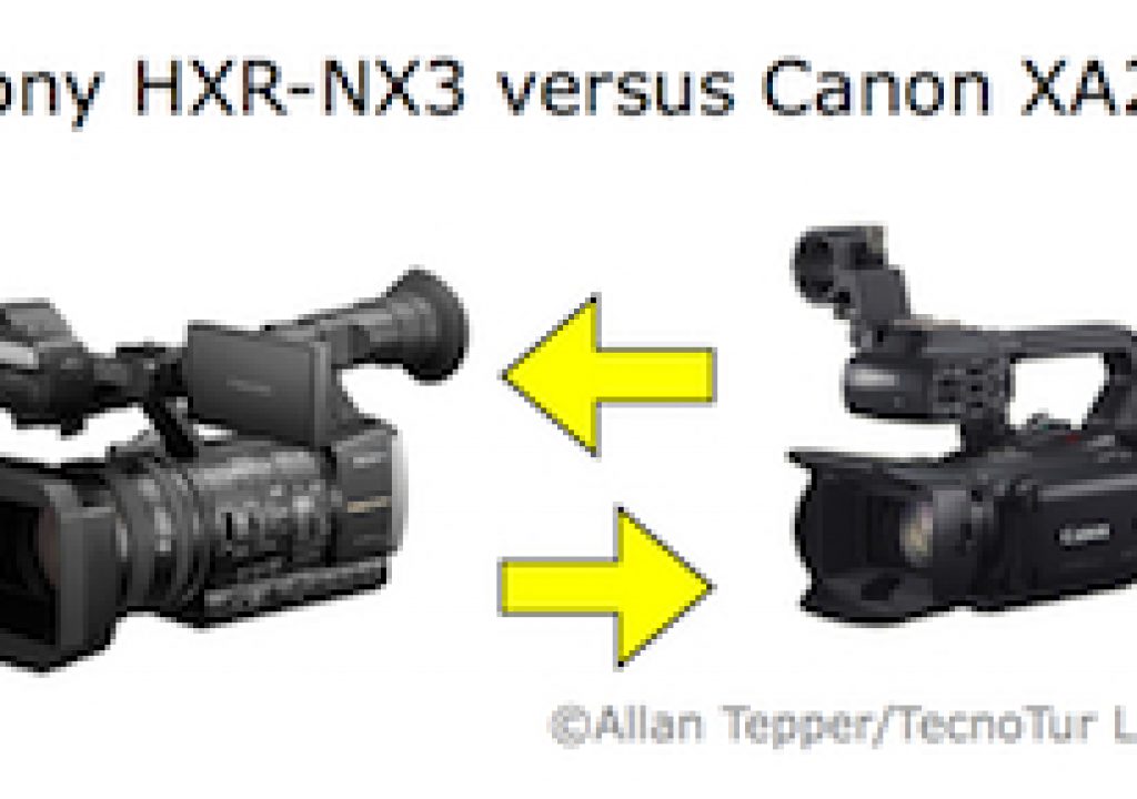 Sony new NX3 camcorder compared with the Canon XA20 5