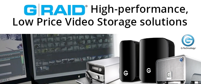 G-Technology G-RAID storage solutions are designed to meet the performance and price video editors need 6