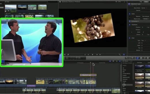 Adjustment Layers in Final Cut Pro X 4