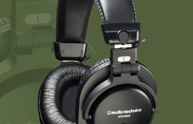 AUDIO-TECHNICA INTRODUCES ATH-M35 DYNAMIC STEREO MONITOR HEADPHONES 1