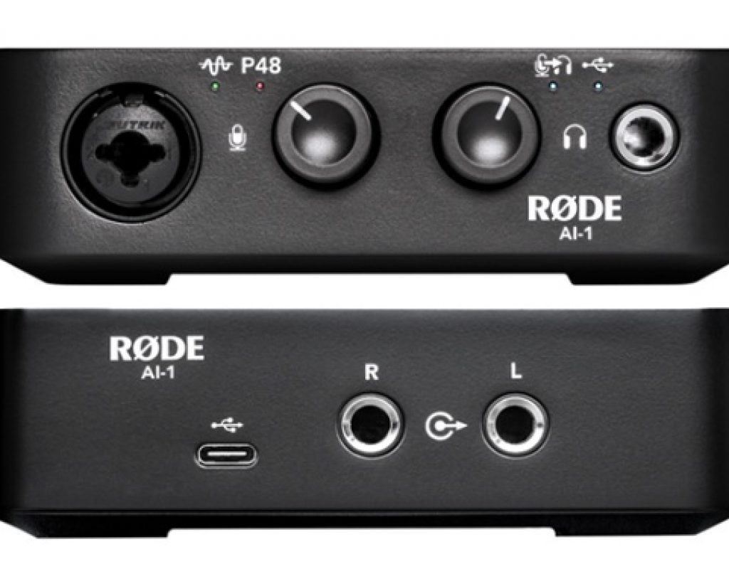 Review: RØDE AI–1 interface—preamp and A-to-D/D-to-A converter 1