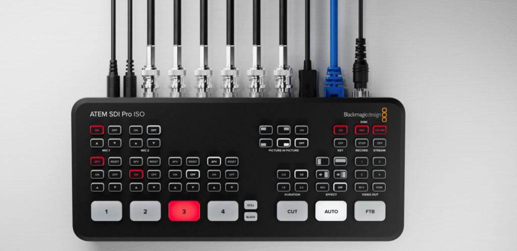 Blackmagic launches ATEM SDI series of video switchers/mixers 1