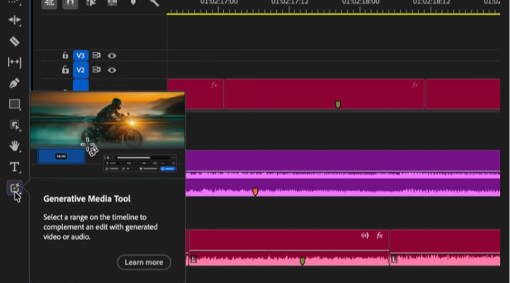 Adobe Premiere is adding a Generative Media Tool 1
