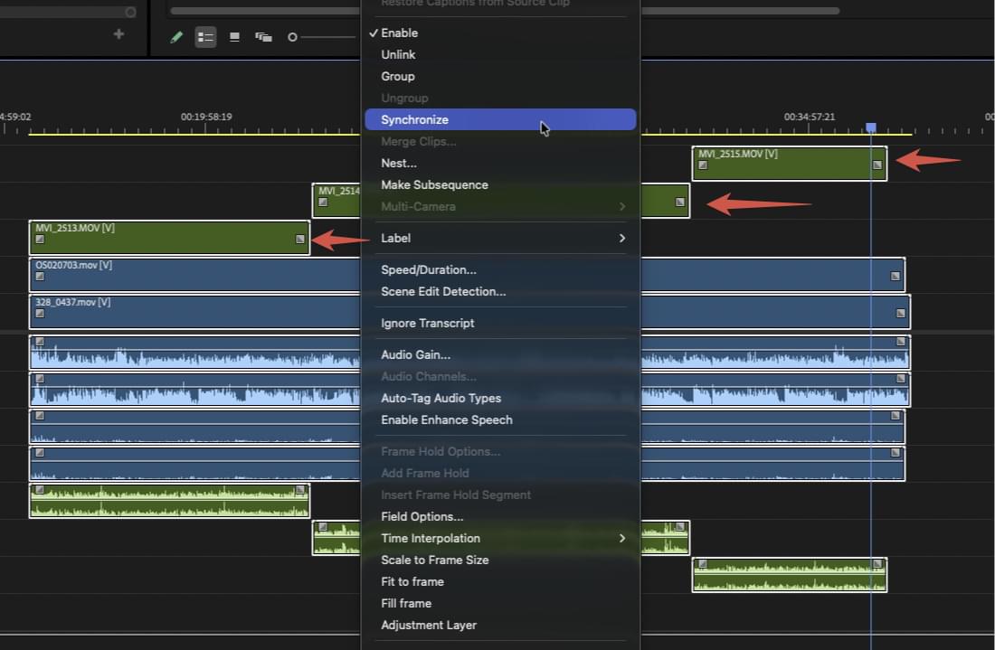 Tool Tip Tuesday for Adobe Premiere: Sync adjacent clips in the timeline 7 Tool Tip Tuesday for Adobe Premiere: Sync adjacent clips in the timeline 7