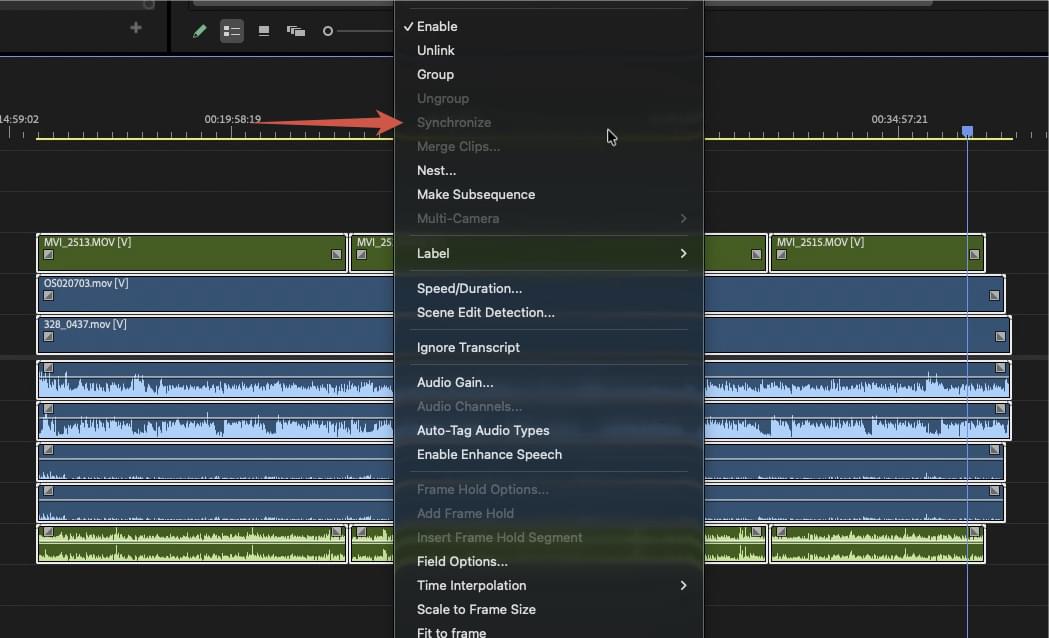 Tool Tip Tuesday for Adobe Premiere: Sync adjacent clips in the timeline 6 Tool Tip Tuesday for Adobe Premiere: Sync adjacent clips in the timeline 6
